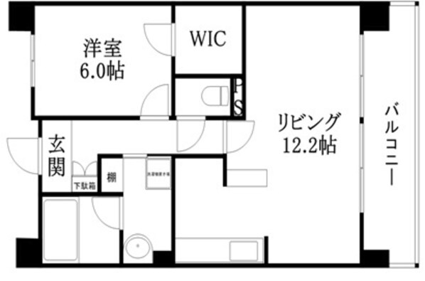 らんずＦ１の物件間取画像